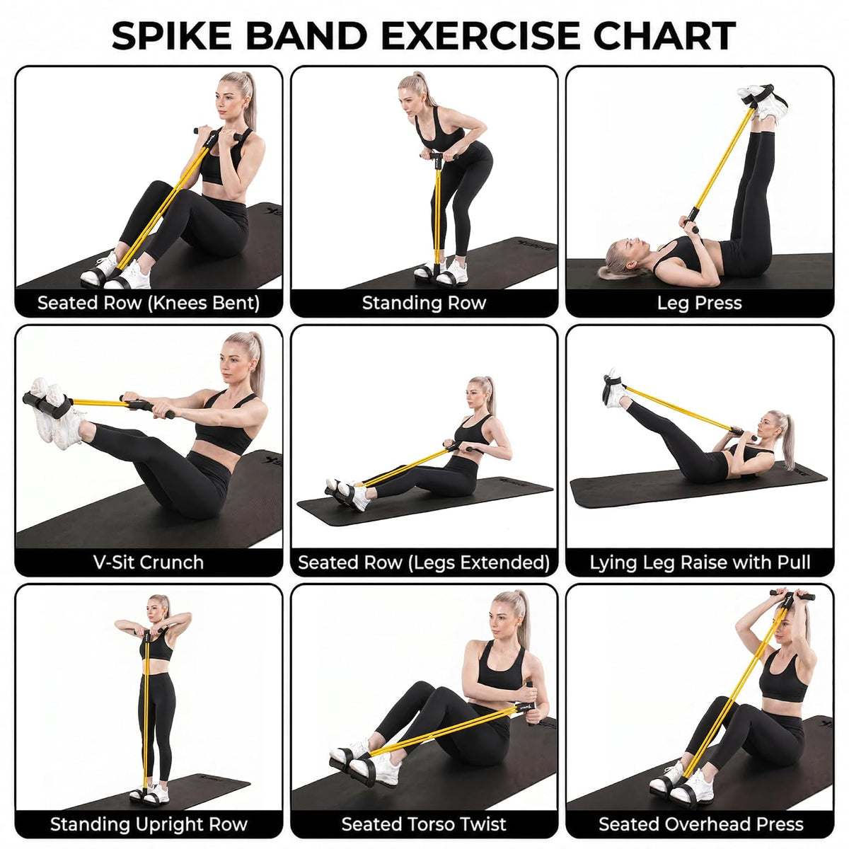 Portable Tummy Trimmer Resistance Exerciser