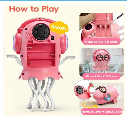 Dancing Jellyfish Toy – Lights, Music & Endless Fun!