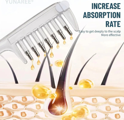Applicator Massage Hair Comb for Scalp Massage