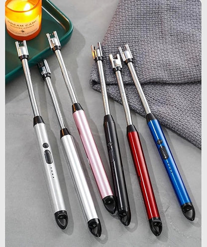 🔥 Rechargeable Electric Candle Lighter – Long Neck & Stylish Design