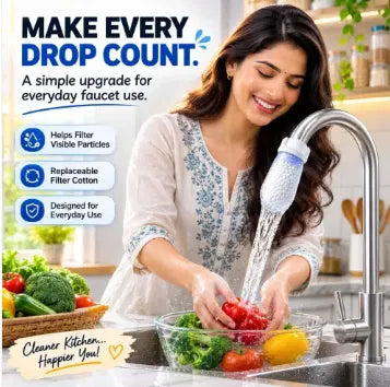 🚰 Faucet Filter Cotton – Fresh Water Filtration Solution