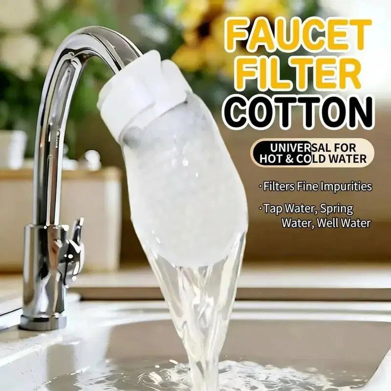 🚰 Faucet Filter Cotton – Fresh Water Filtration Solution