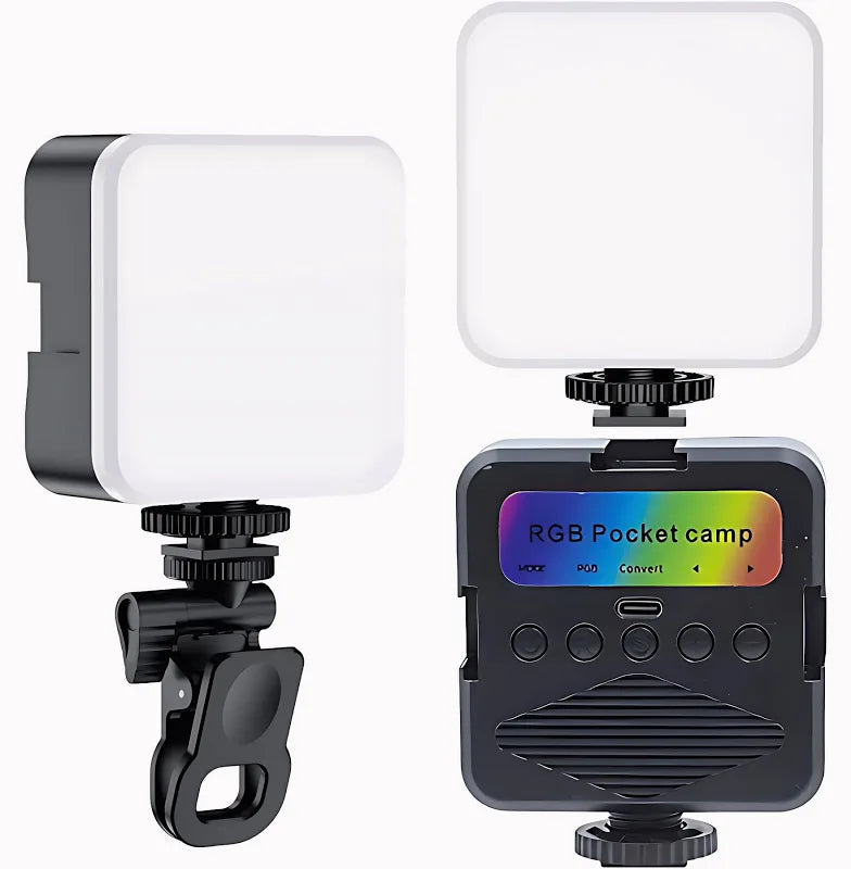 Rgb Camera Visuals 🌈 RGB Pocket Camp Light – Portable LED Camera . – velorenow